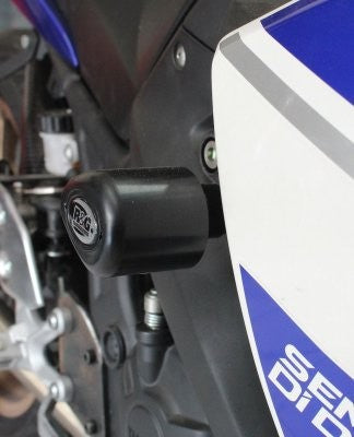 R&G Aero no-cut Frame Sliders, Yamaha YZF-R25 '14-'18 / YZF-R3 '15-'18