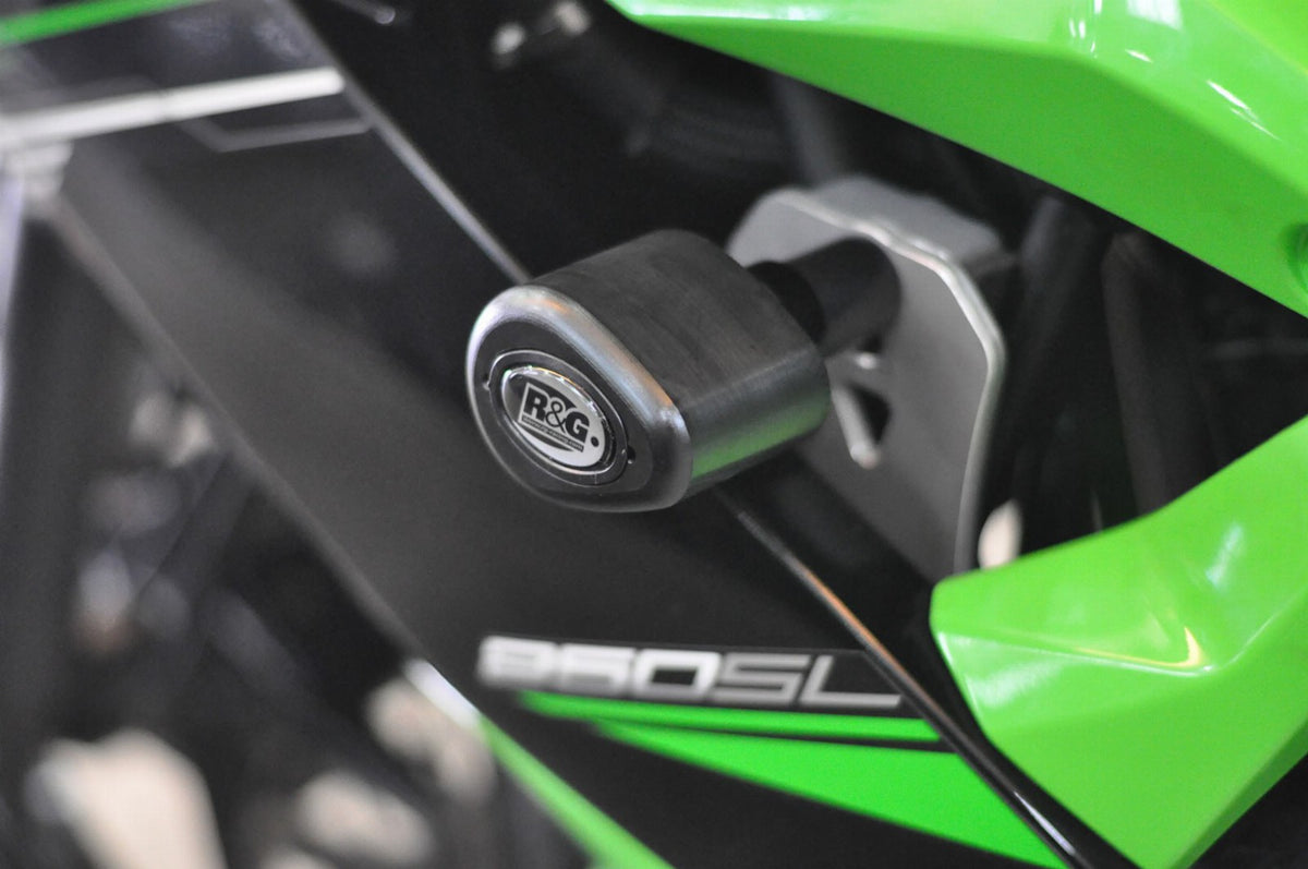 R&G Aero no-cut Frame Sliders, Kawasaki Ninja 125, Ninja 250SL