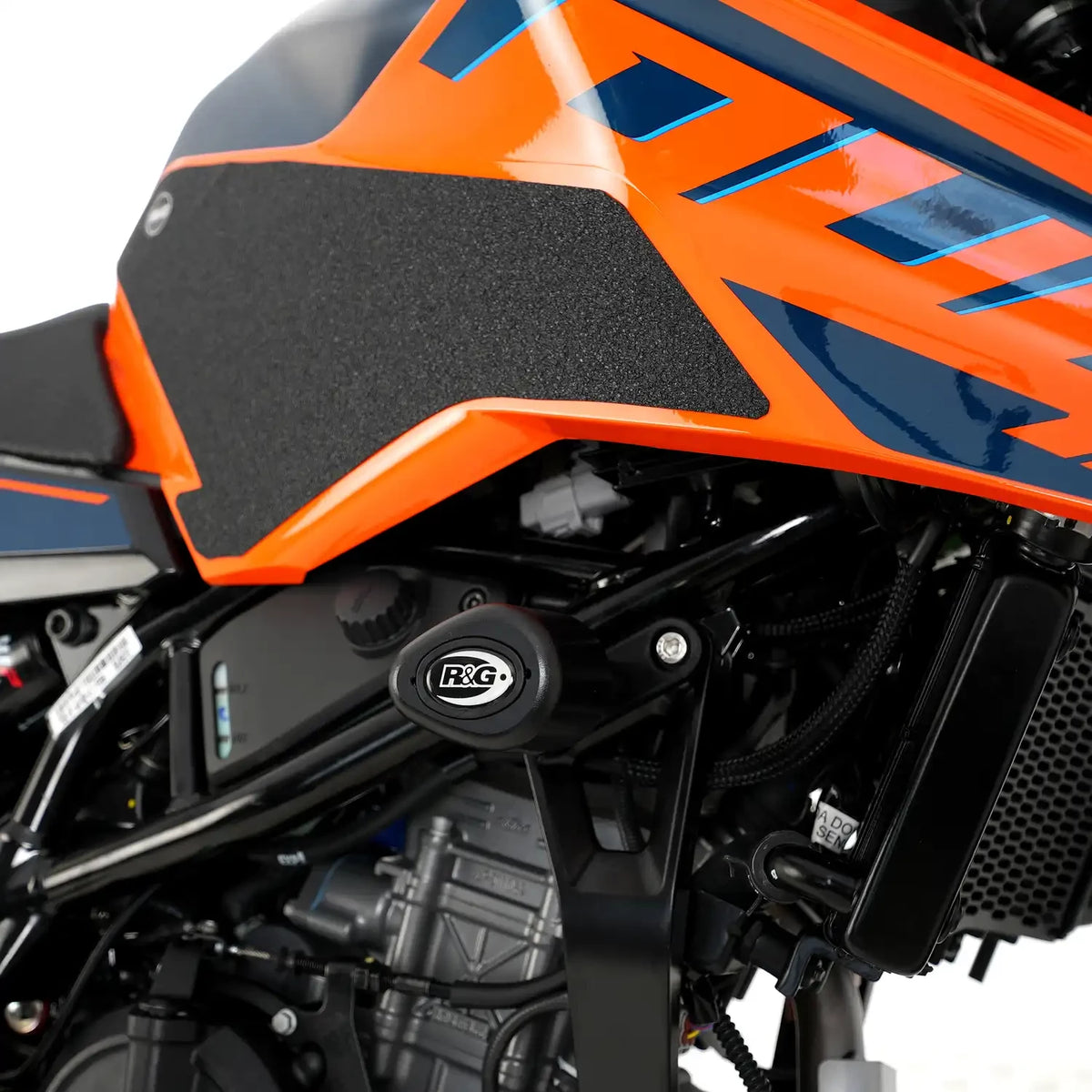 R&G Aero Crash Protectors Black, KTM 125/390 Duke 24-