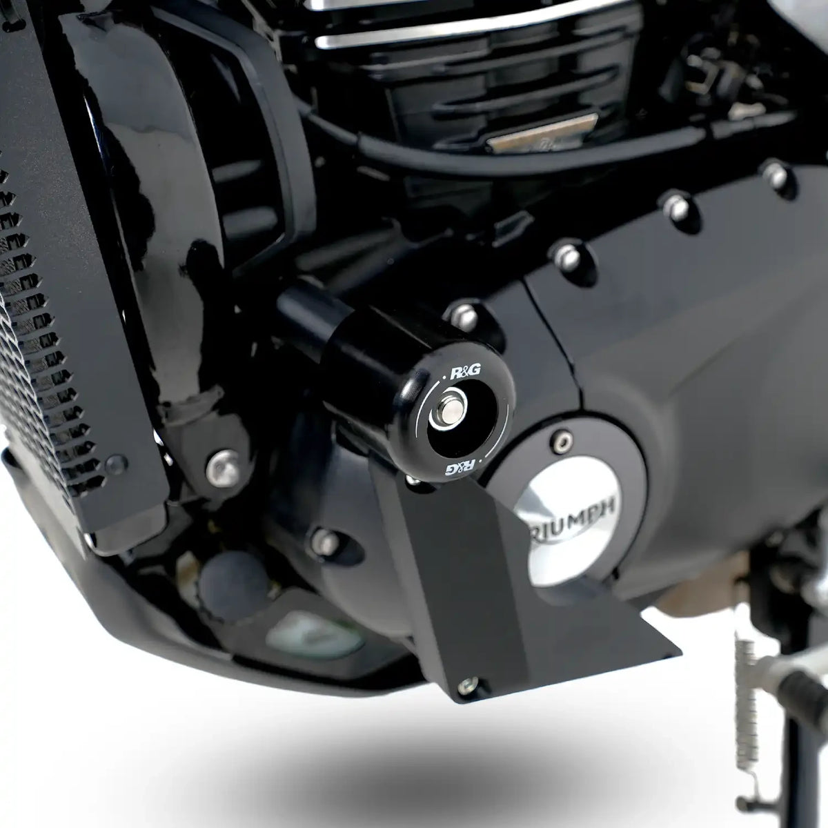 R&G Aero Crash Protectors Black, Triumph Speed/Scrambler X 400 24-