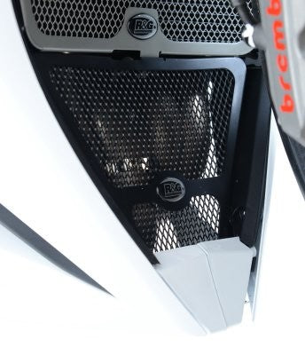 R&G Downpipe Grille, RED, Honda CBR1000RR '12-'16