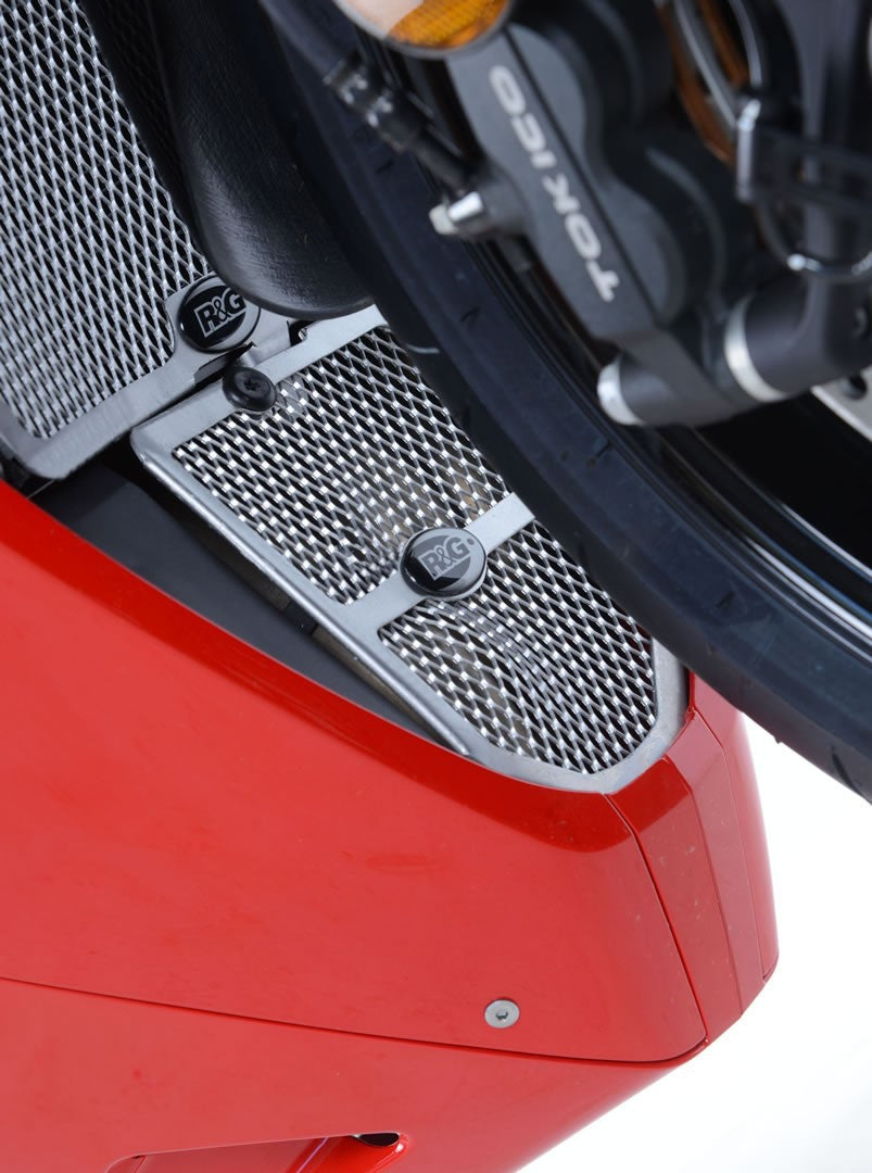 R&G Downpipe Grille, titanium, Honda CBR1000RR / RR SP / RR SP2 '17-