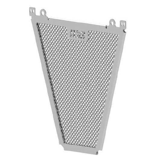 R&G Downpipe Grille, titanium, Yamaha MT-125 '20-