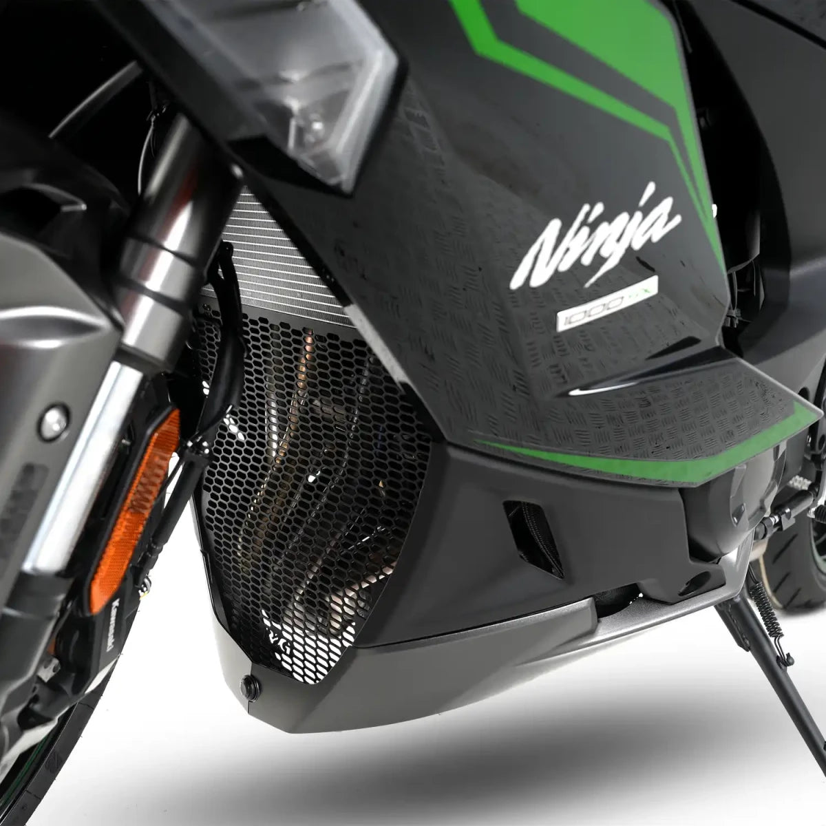 R&G Pro Downpipe Grille, Black, Kawasaki Ninja 1100 SX 25-