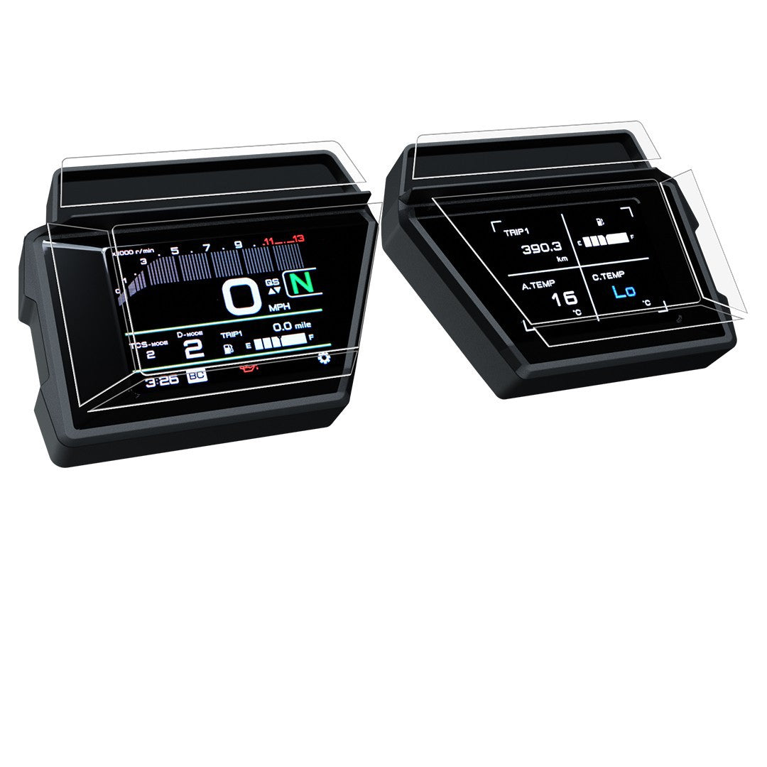 R&G Dashboard Screen Protector kit, Yamaha Tracer 9 (GT) '21-'22