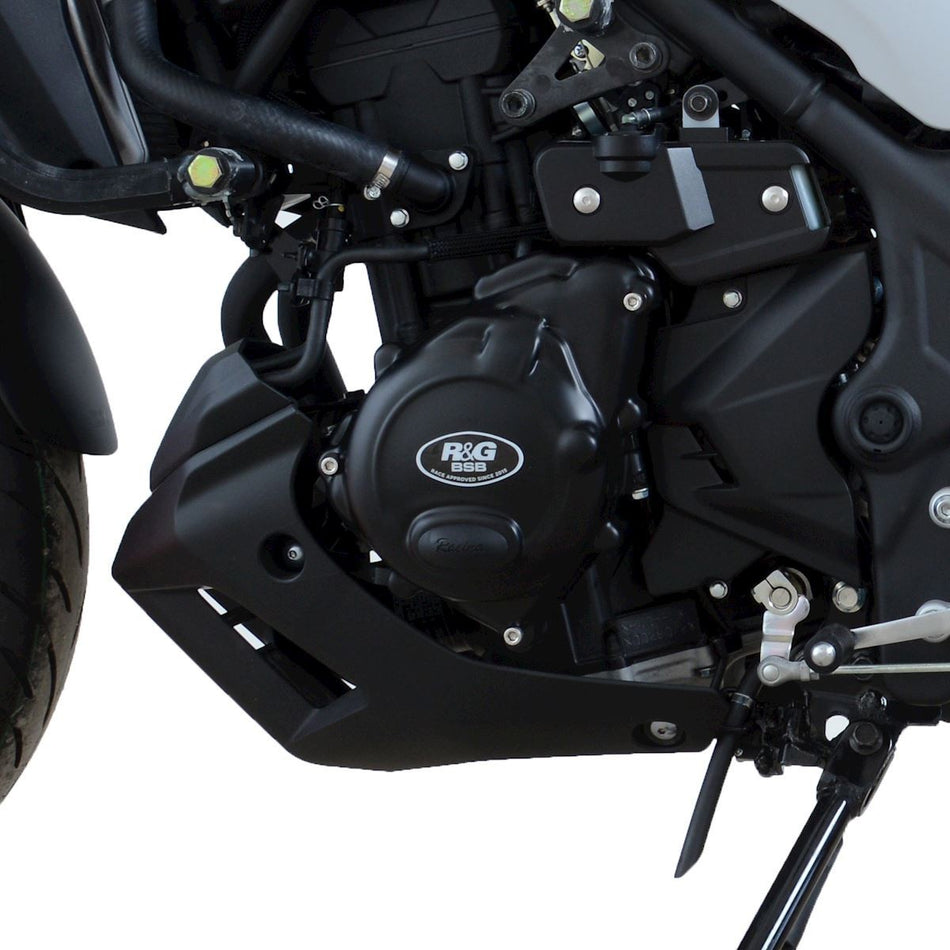 R&G Yamaha YZF-R25 '14- / YZF-R3 '15- / MT-25 / MT-03, LHS Motordeksel Race version