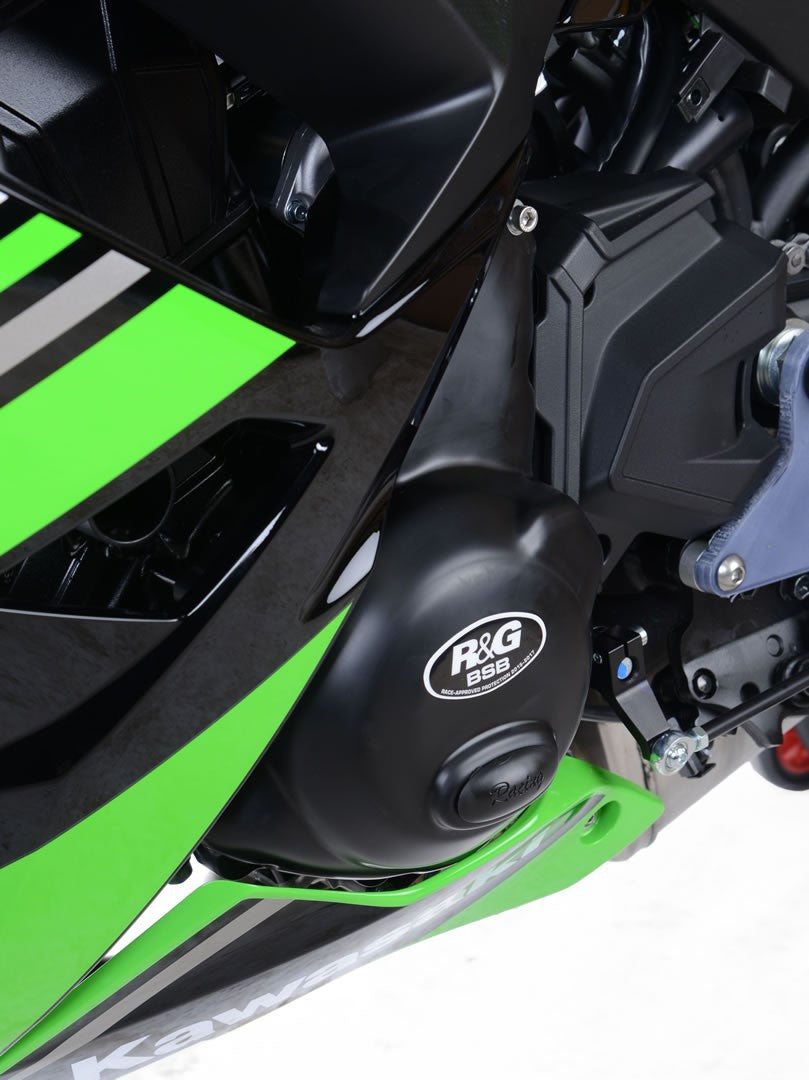 R&G Kawasaki Z650RS '22- / Z650 '17- / Ninja 650 '17- LHS Motordeksel. Race version