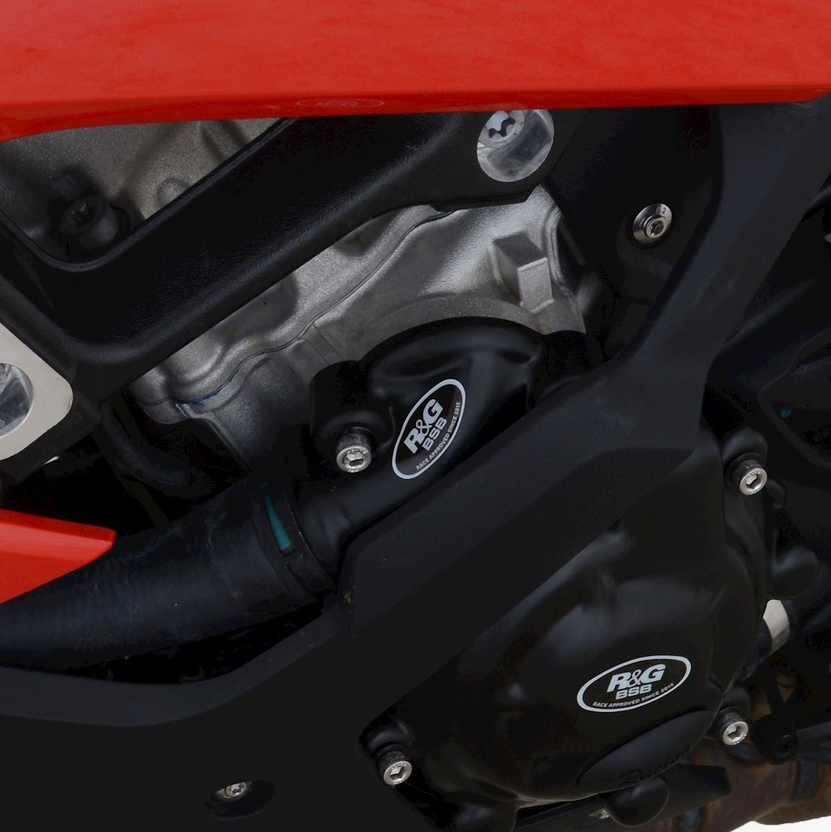 R&G BMW S1000RR '19- / S1000R '21- / M1000RR '21- / S1000XR '20-, left side water pump cover. Race/road version