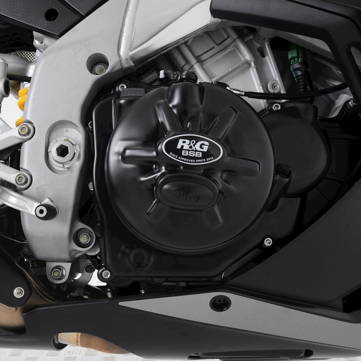 R&G Aprilia RSV4 1100 (Factory) '21- / Tuono 1100 (Factory) '21- RHS Clutchdeksel. Race/road version
