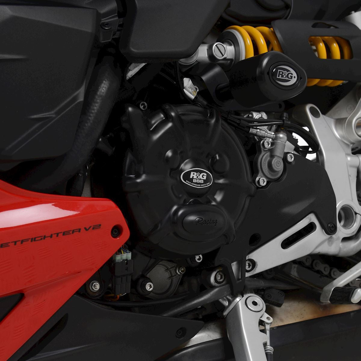 R&G Ducati Streetfighter V2 '22- LHS Motordeksel