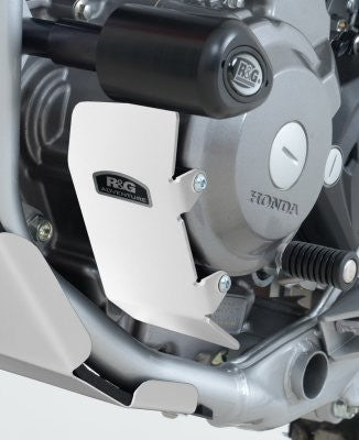 R&G Honda CRF250L '13-, Engine Case Guard, LHS, silver aluminium