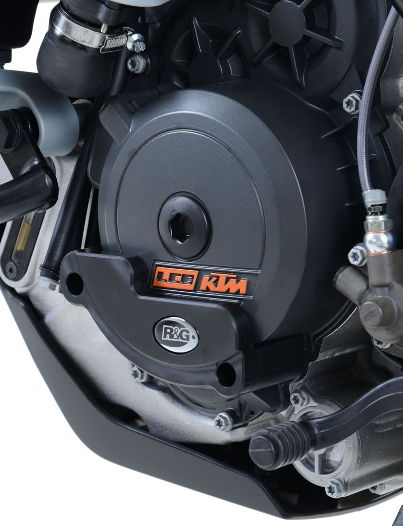R&G Engine Case Slider LHS, KTM RC8(R) '08- / KTM 1050/1190 Adventure / 1290 Super Adventure / 1290 Super Duke/R '14-'19 / SuperDuke GT '16-