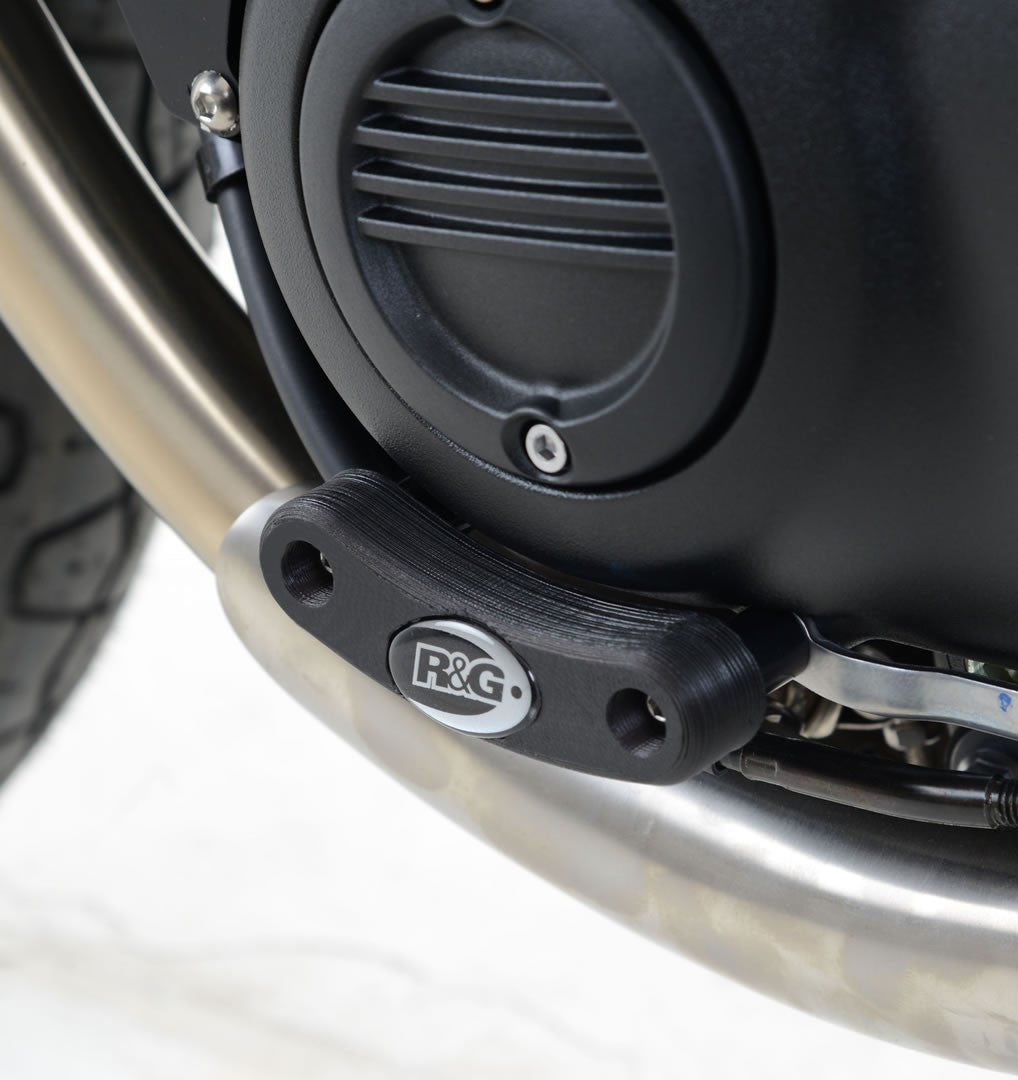 R&G Engine Case Slider LHS only - Triumph Thruxton 1200/1200R / Speed Twin '19- / Street Twin / T120 Bonneville / Street Cup '17-