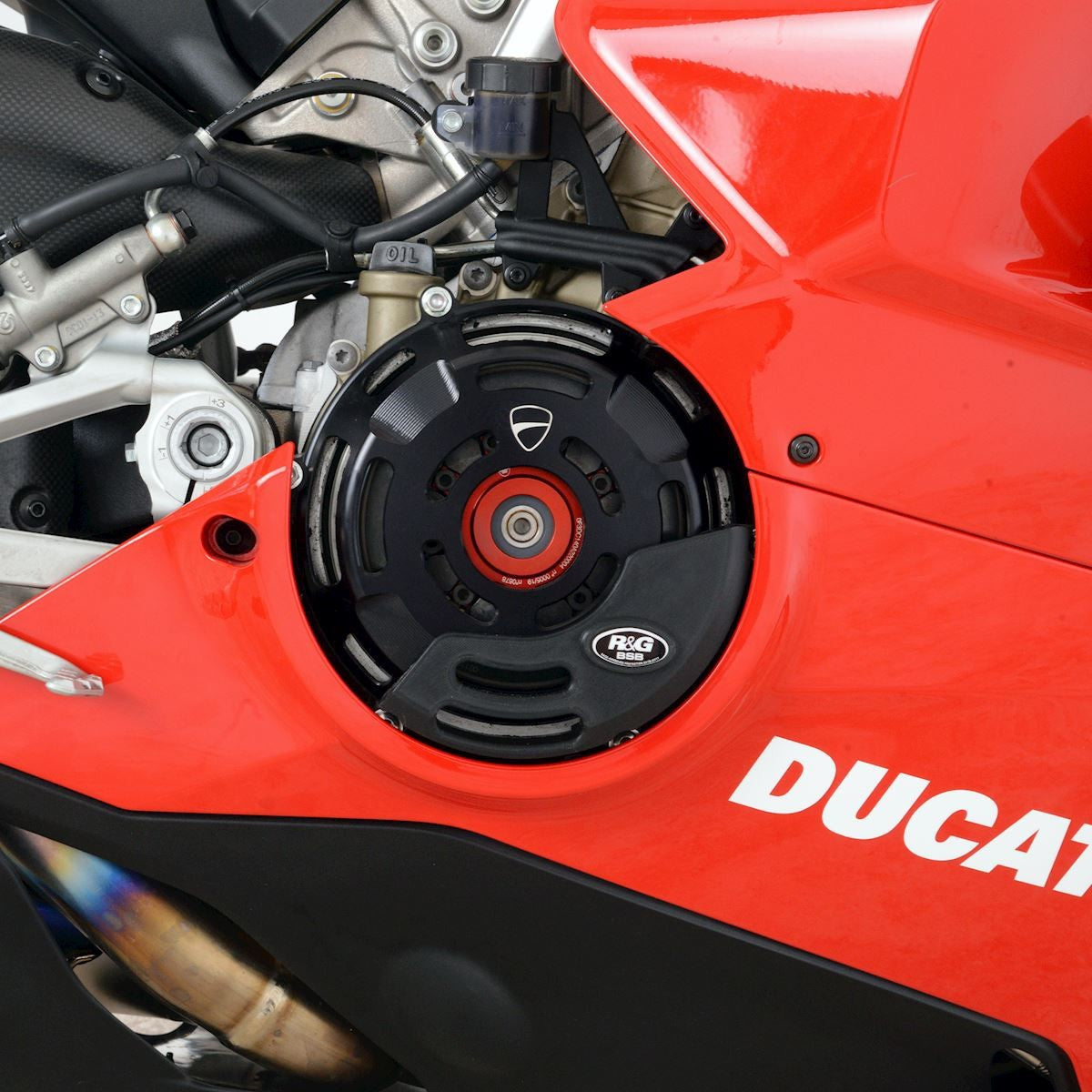 R&G Engine Case Slider RHS only - Ducati Panigale V4R '19- (dry clutch)