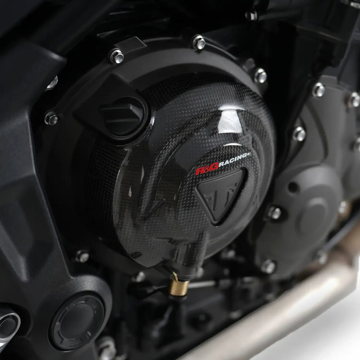 R&G Carbon Engine Case Slider RHS, Triumph Tiger 660 Sport '22- / Trident (660) '21-