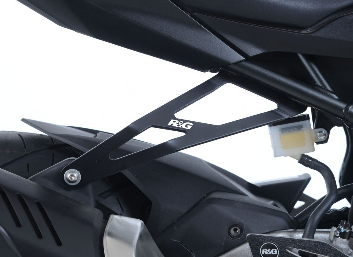 R&G Eksos Brakett, black, Honda CBR250RR '17-