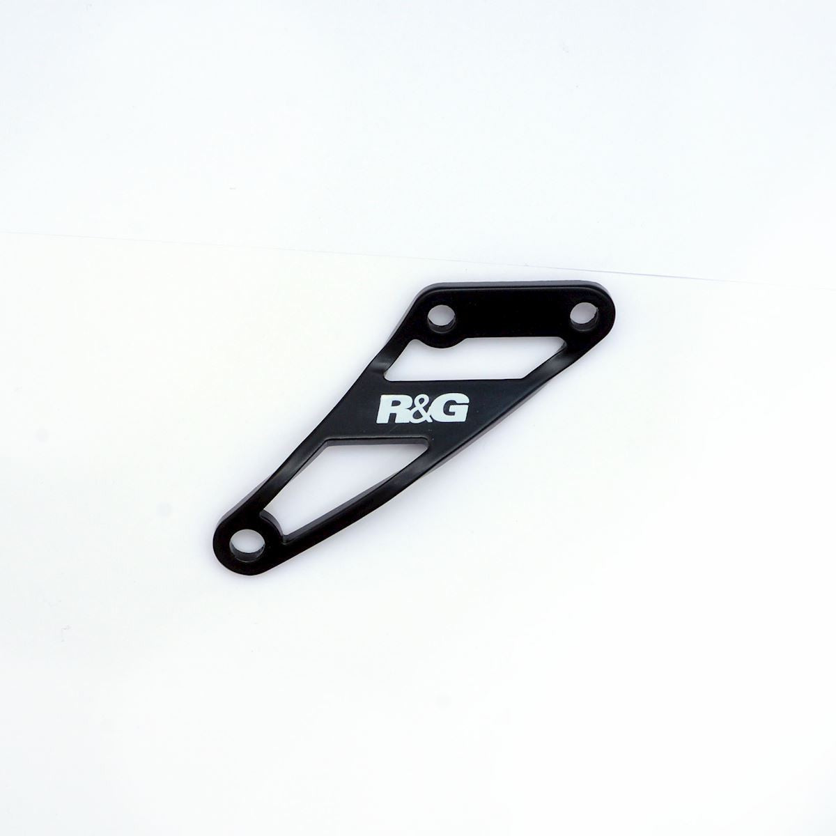 R&G Eksos Brakett, black, BMW F750GS/F850GS (compatible with Akrapovic exhaust)