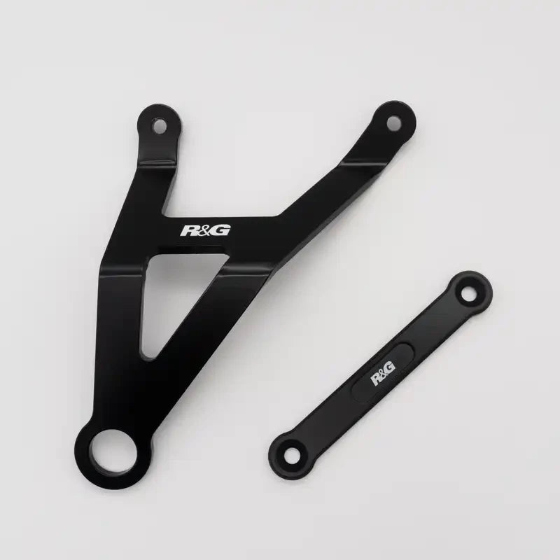 R&G Eksos Brakett & Blanking Plate kit, H-D Pan America '21-, without optional extra 'muffler guard' fitted