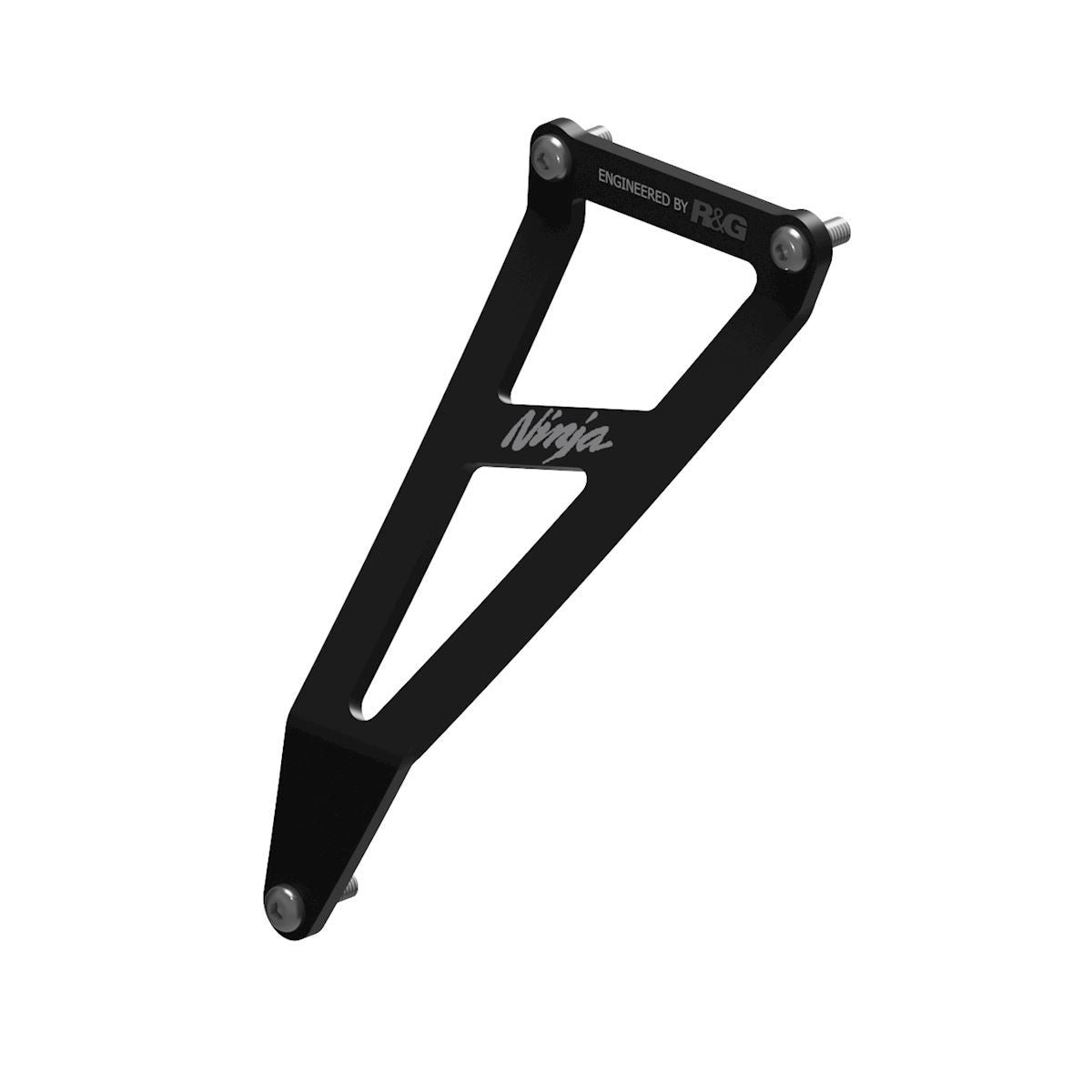 R&G Eksos Brakett & Blanking Plate kit, Kawasaki ZX-25R '20- (for Scorpion high-level exhaust)