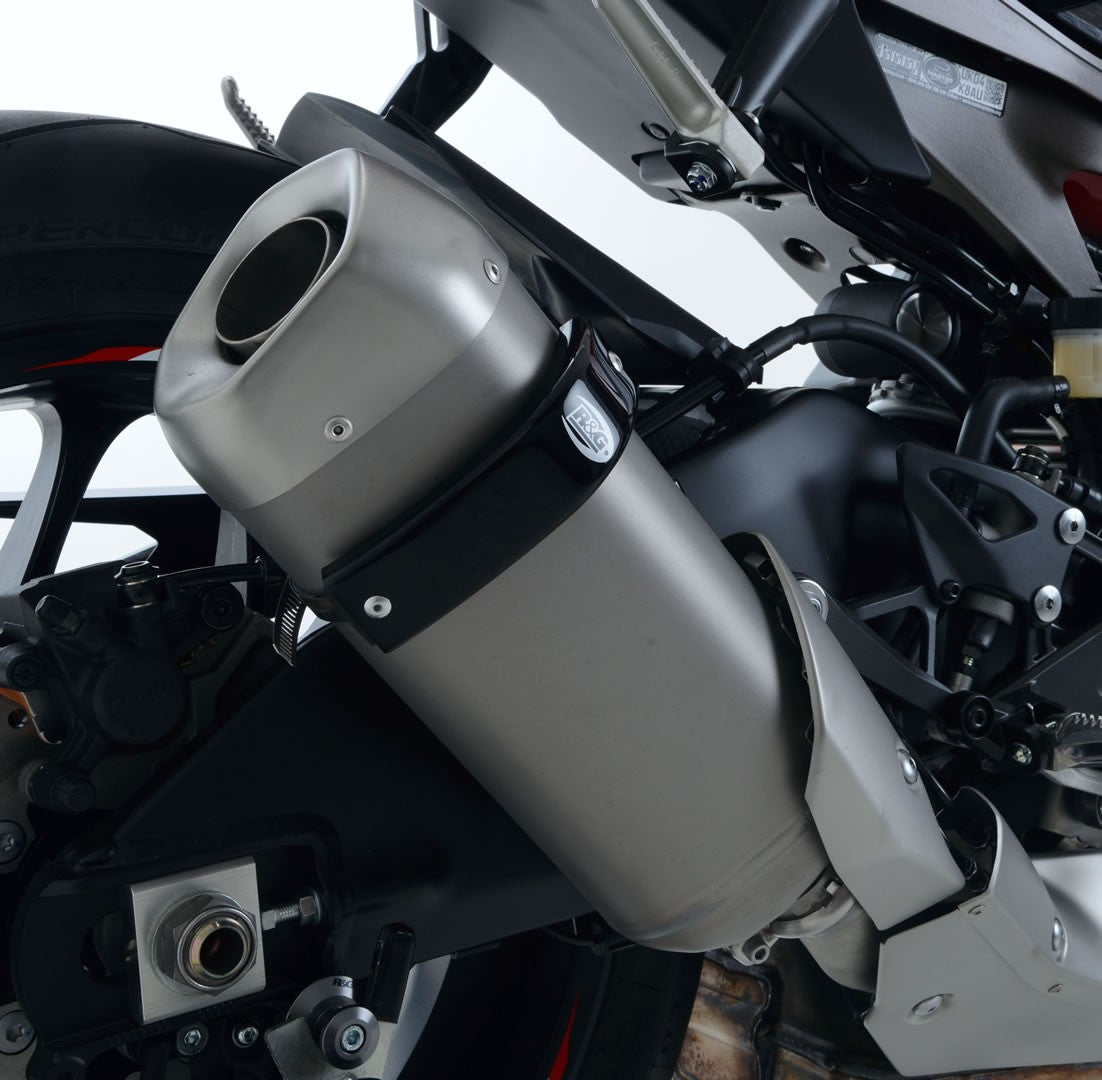 R&G R1 '15- / R25 '19- / R3 '19- / MT-10 / ZX-10R '16- / Ninja 125 / Z125 '19- / Versys X-250/300 / CBR1000RR / RR SP / RR SP2 '17- / GSX-R125 / GSX-S125 / F750/850GS with Akra / R. Enfield Himalayan 