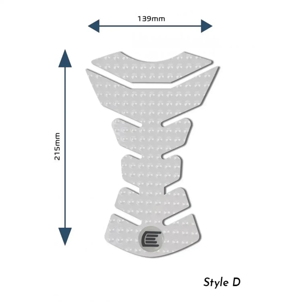 R&G Eazy-Grip Evo Tank Pad Clear (Style D)