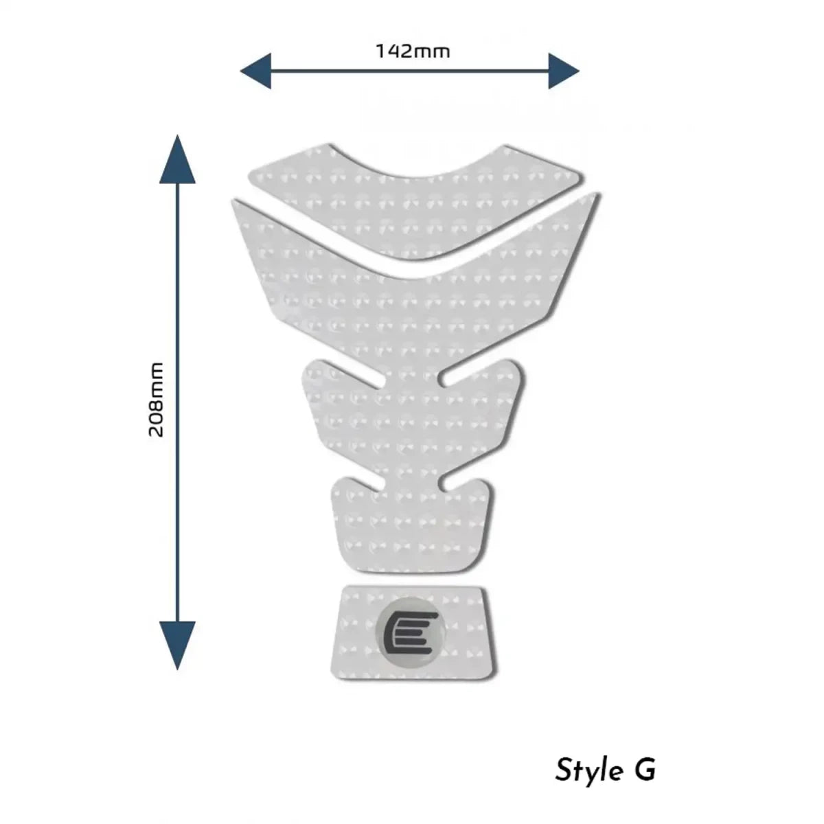 R&G Eazy-Grip Evo Tank Pad Clear (Style G)