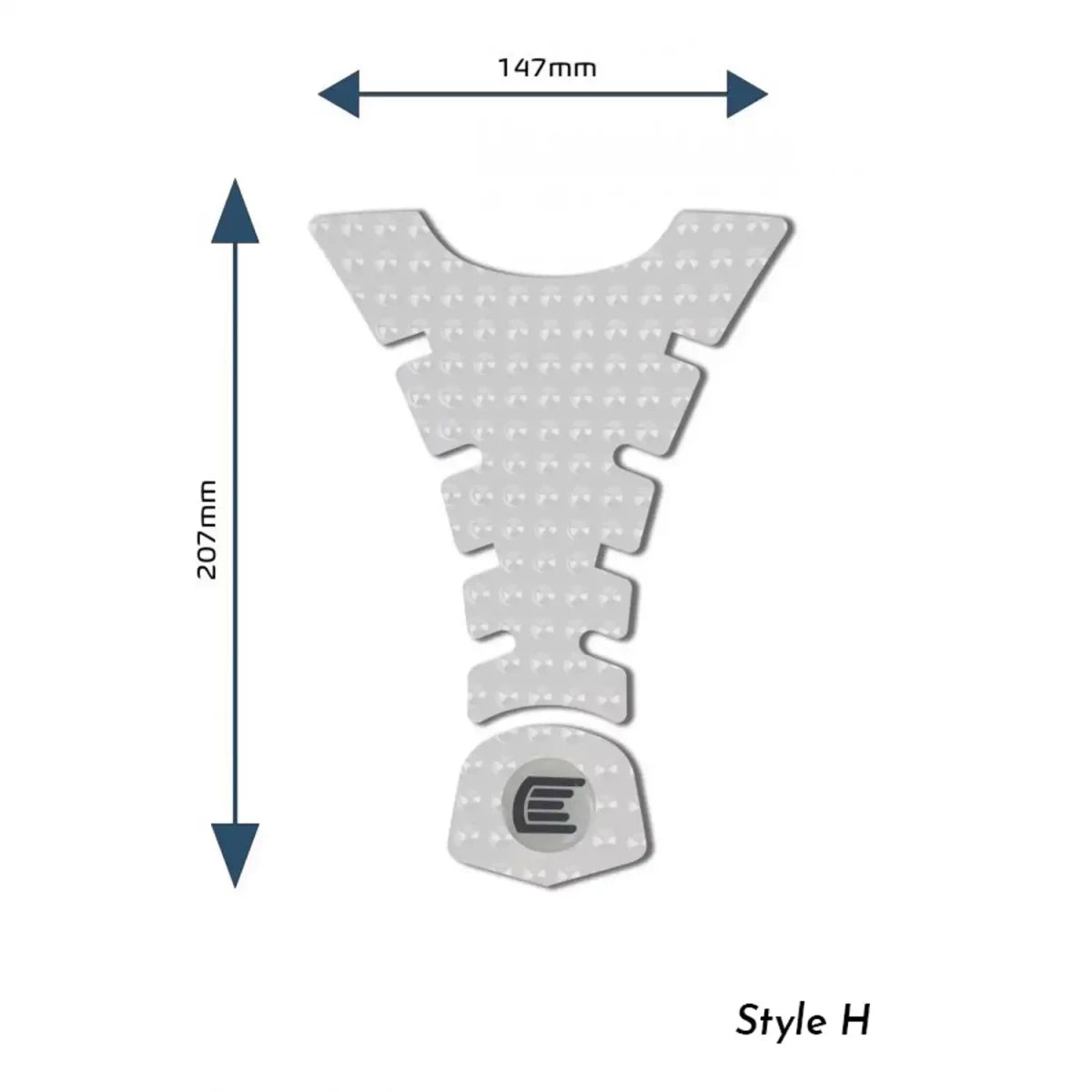 R&G Eazy-Grip Evo Tank Pad Clear (Style H)