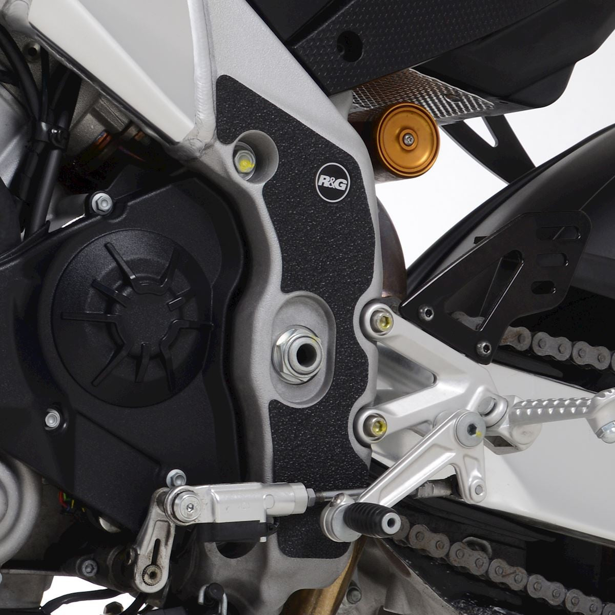R&G Aprilia V4 Tuono 1100 (Factory) '21- / RSV4 1100 (Factory) '21- Boot Guard 2-piece (left & right side, frame)