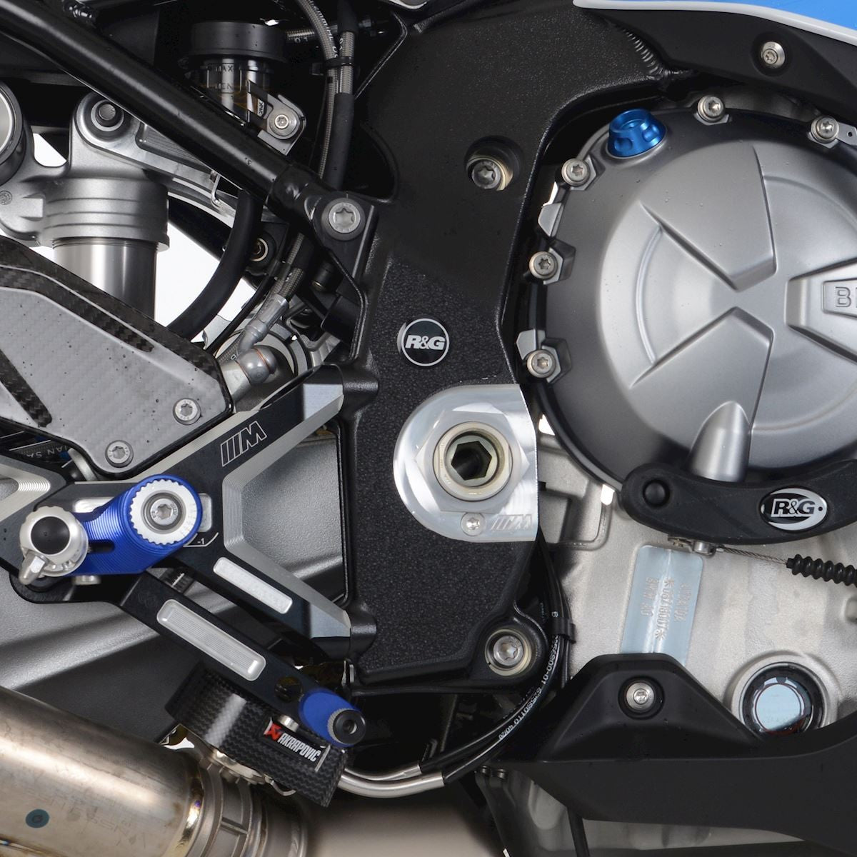 R&G BMW M1000RR '21- Boot Guard 3-piece (left & right frame, left side swingarm)