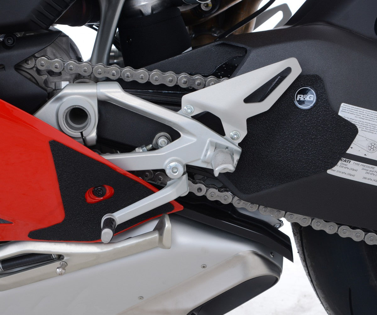 R&G Ducati Panigale V4(S) '18- / V4R '19-'20 Boot Guard 3-piece (fairing & swingarm-mounted)