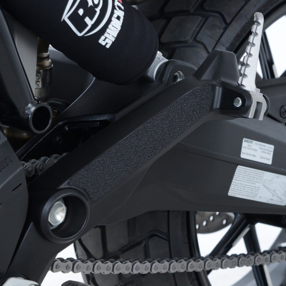 R&G Ducati Scrambler 1100 Boot Guard 2-piece