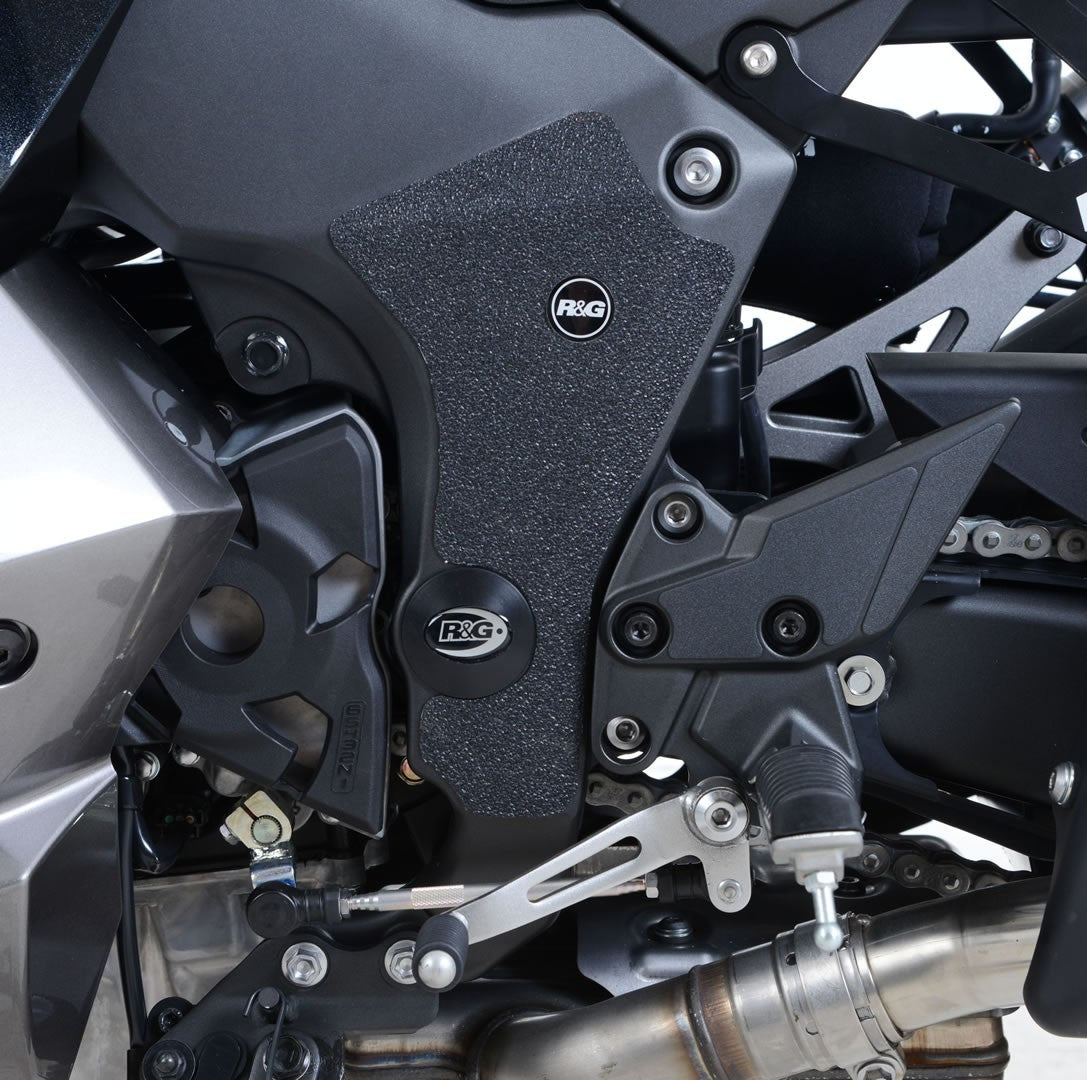 R&G Kawasaki Z1000SX '11-'19 / Ninja 1000SX '20- Boot Guard 2-piece (frame-mounted)