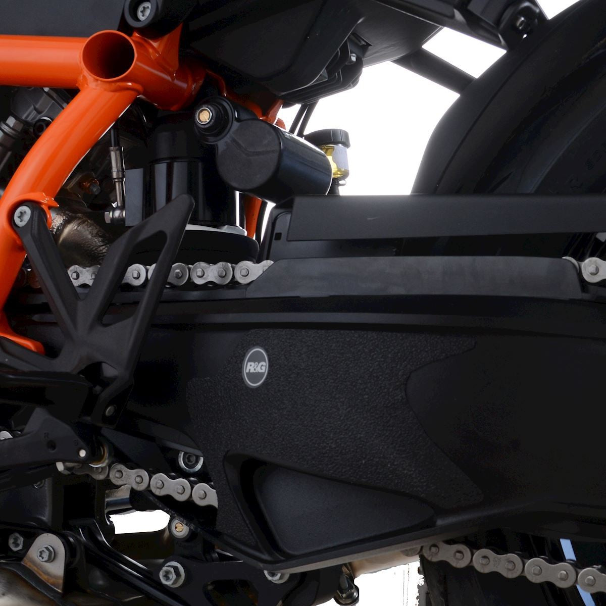 R&G KTM Super Duke R '20- Boot Guard 1-piece (left side of swingarm)