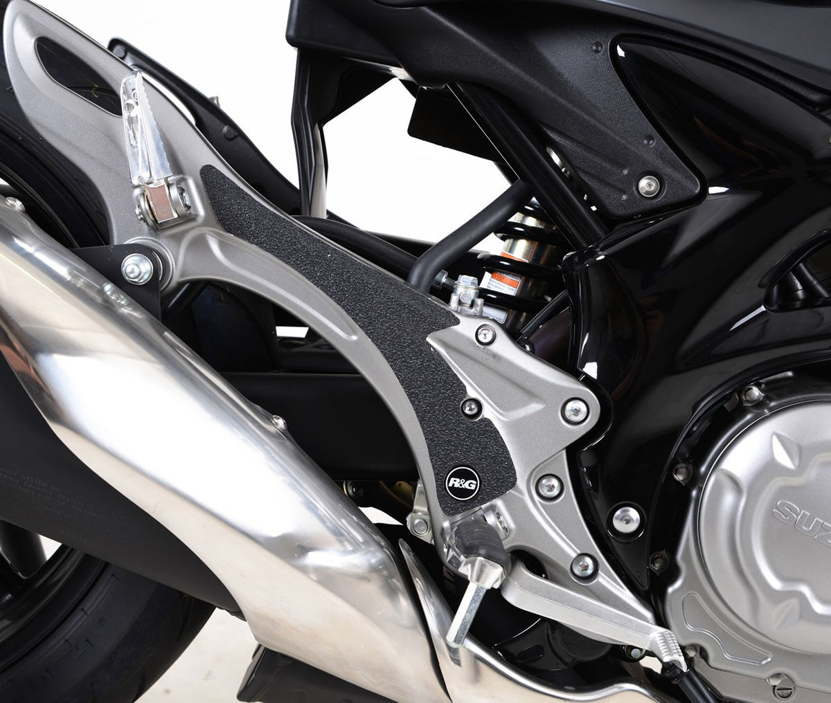 R&G Suzuki Gladius '09-, Boot Guard 2-piece (frame)