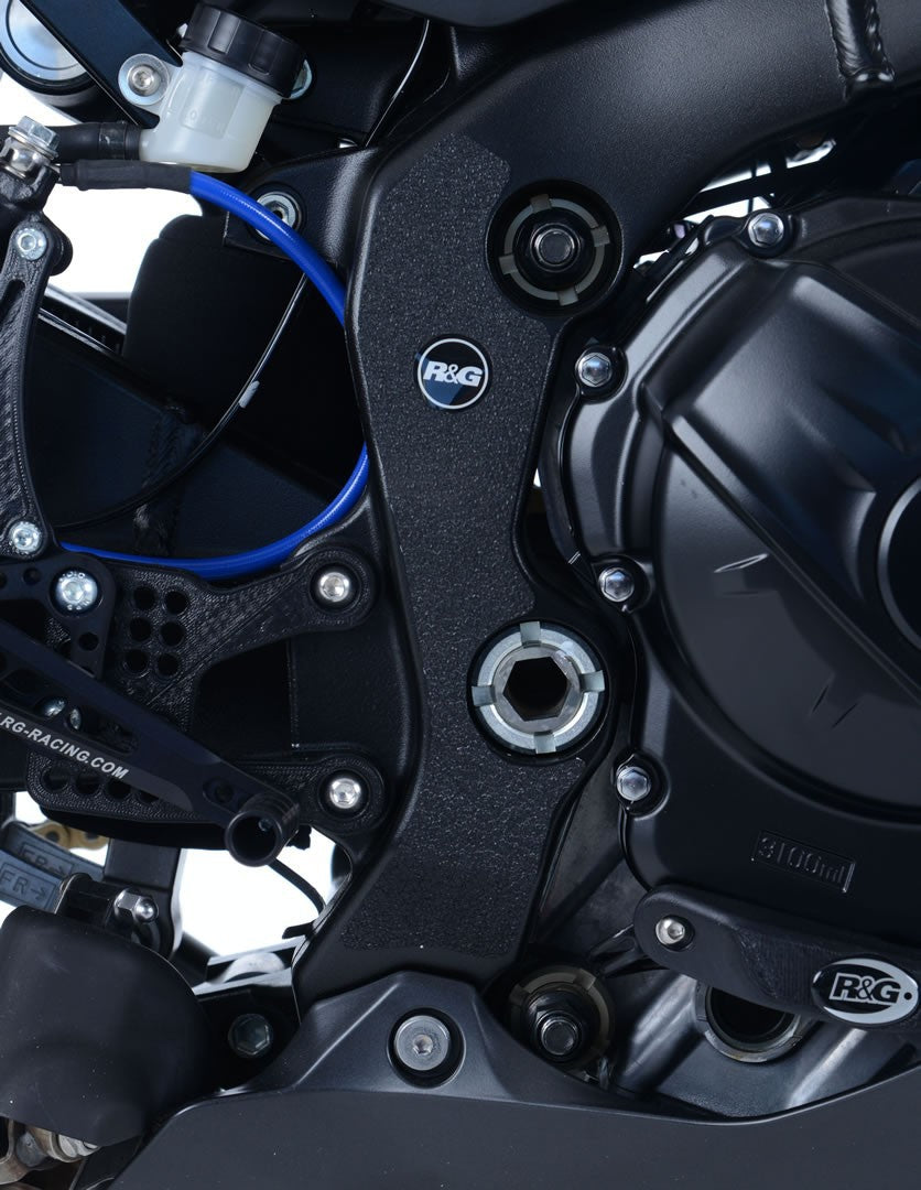 R&G Suzuki GSX-R1000/R '17-, Boot Guard 4-piece (1 on LHS frame, 1 on RHS frame, 2 on LHS swingarm)