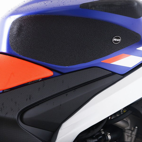 R&G Aprilia RS660 '21-, 660 Tuono '21- Traction Grips: black 2-Grip Kit