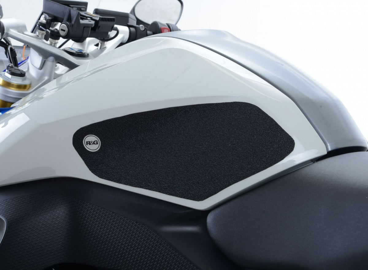 R&G BMW R1200RS '15- / R1200R '15- Tank Traction Grips : black 2-Grip Kit