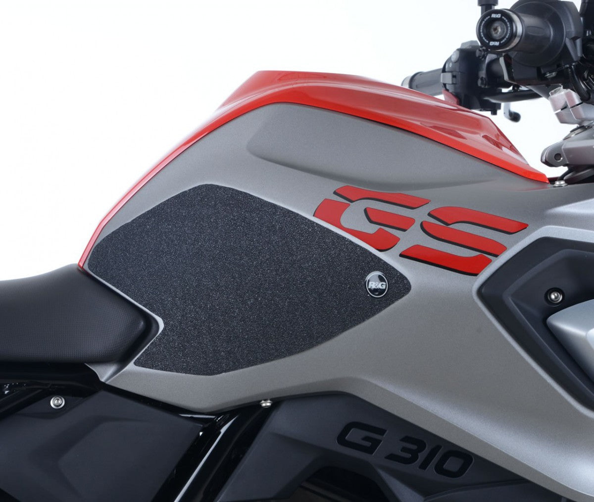 R&G BMW G310GS Tank Traction Grips : black 2-Grip Kit