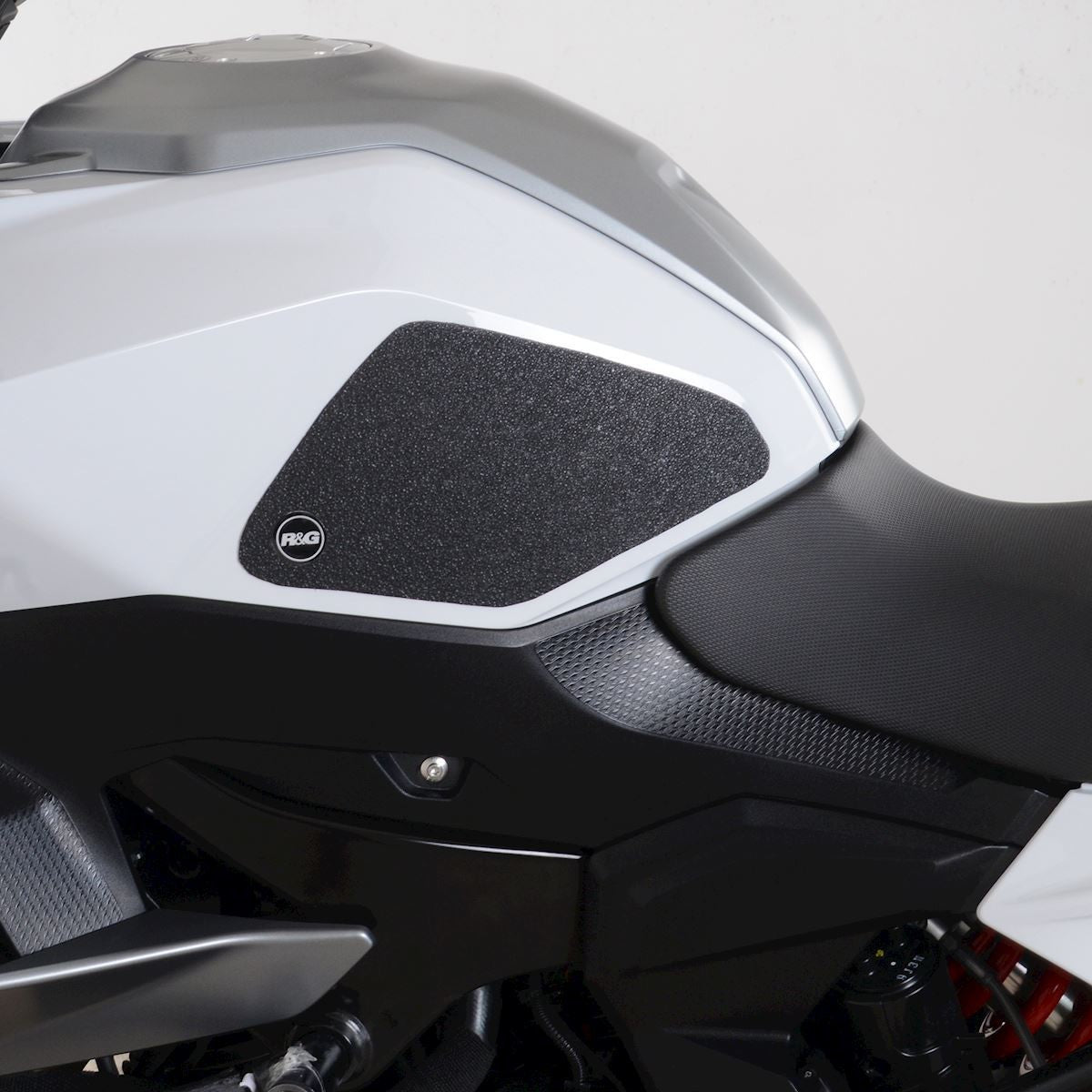 R&G BMW F900XR '20- Tank Traction Grips : Clear 2-Grip Kit