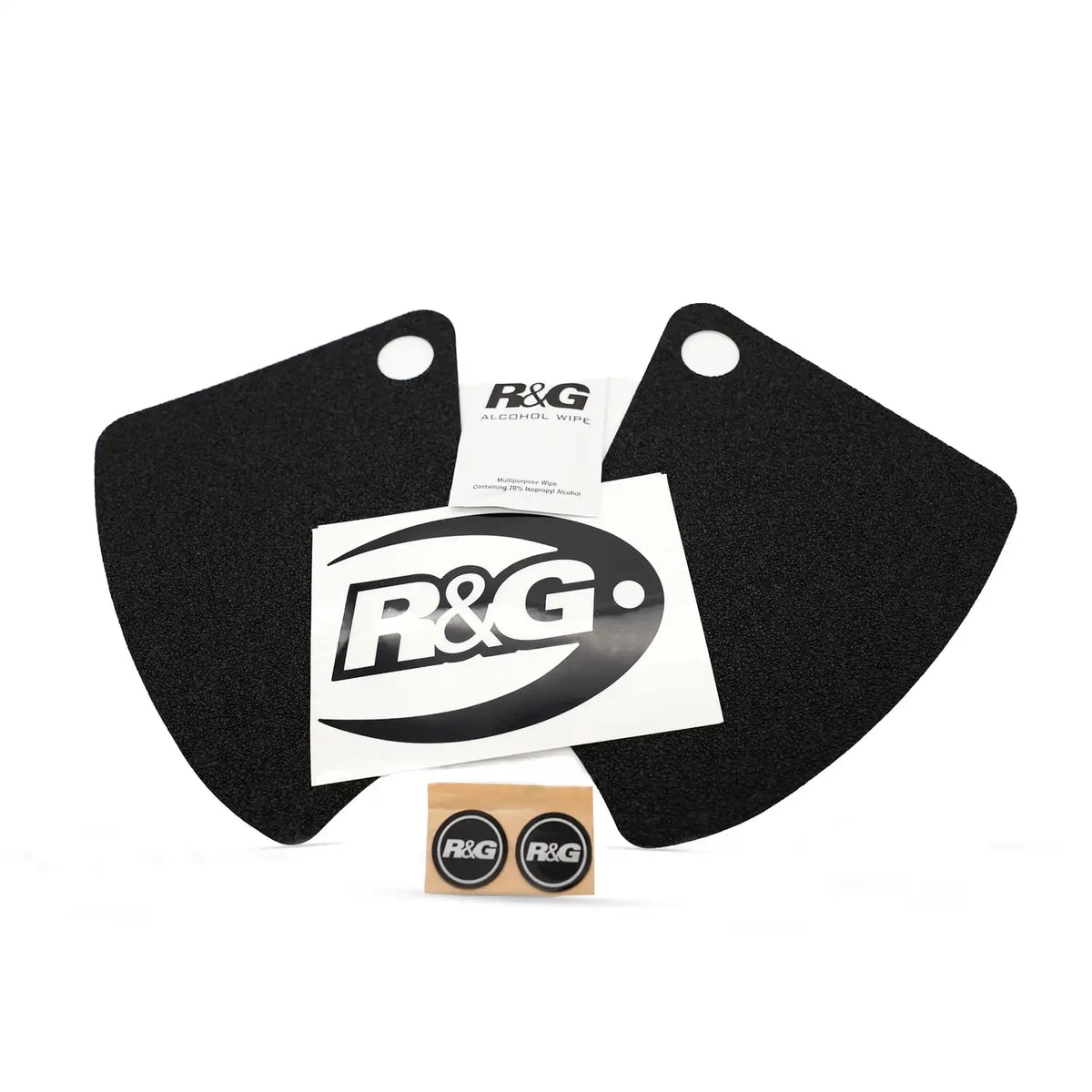 R&G MotoGuzzi V100 Mandello 22-, Traction Grips : black 2-Grip Kit