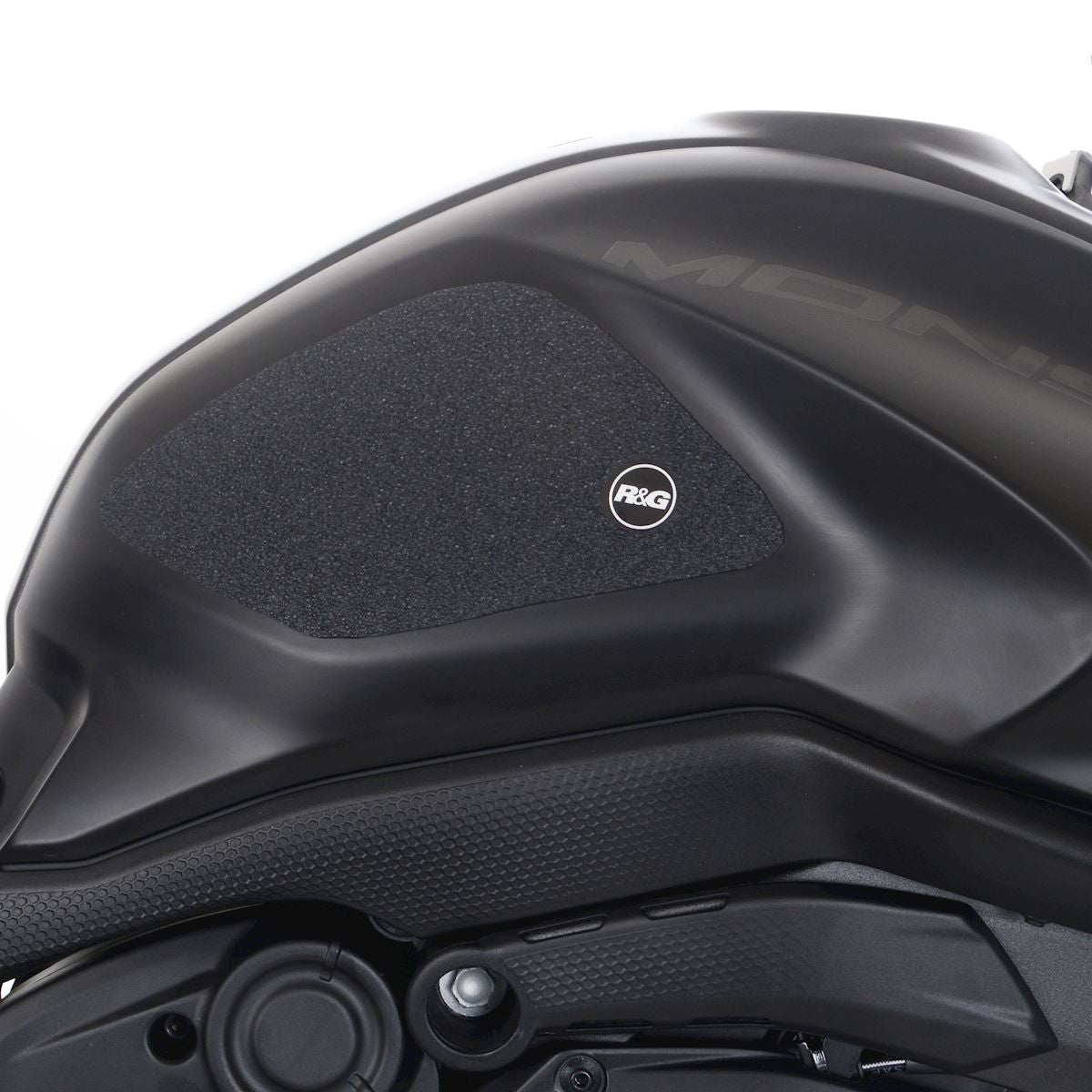 R&G Ducati Monster (950/937) '21- / Monster + '21- Traction Grips : Clear 2-Grip Kit