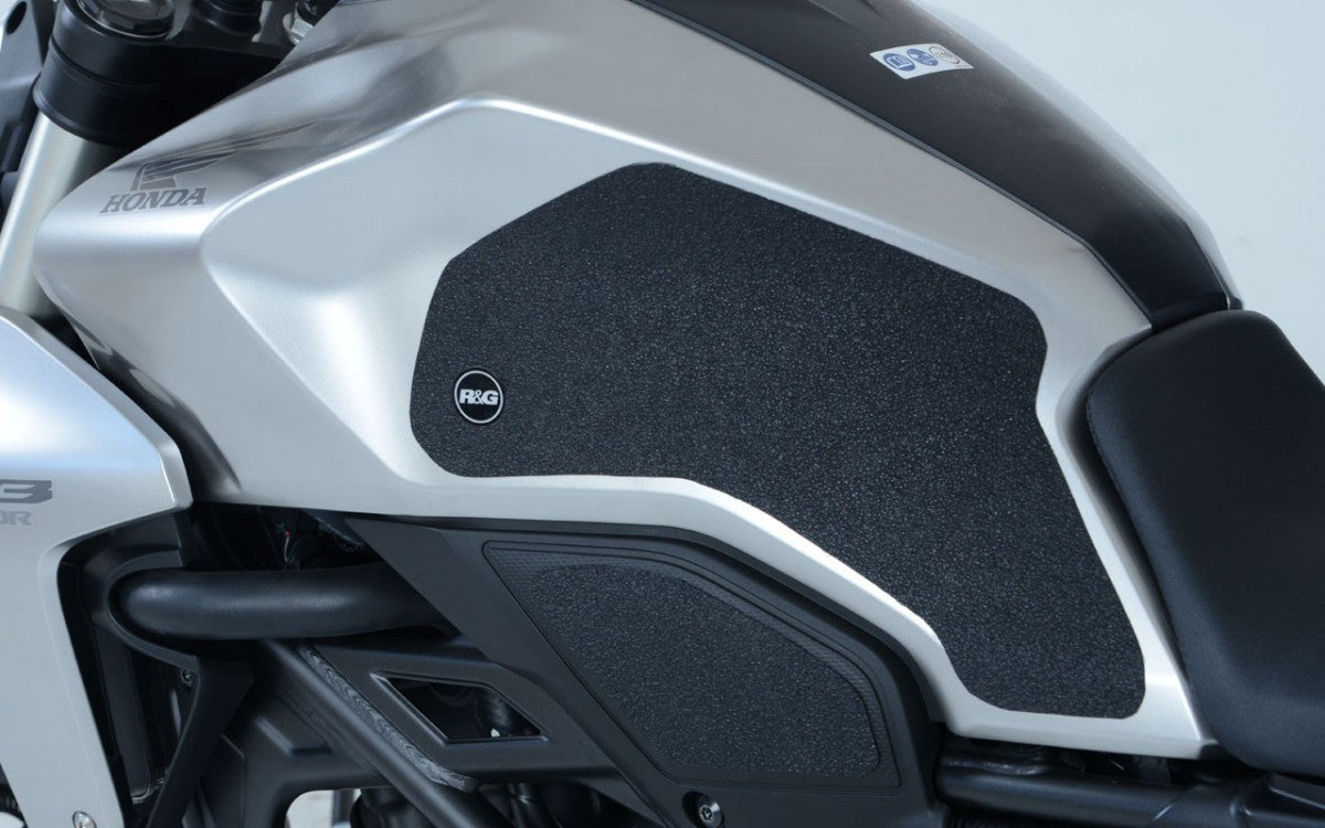 R&G Honda CB300R '18- Tank Traction Grips : Clear 4-Grip Kit