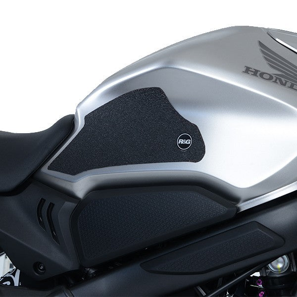 R&G Honda CB650R '19- / CBR650R '19- Tank Traction Grips : black 2-Grip Kit