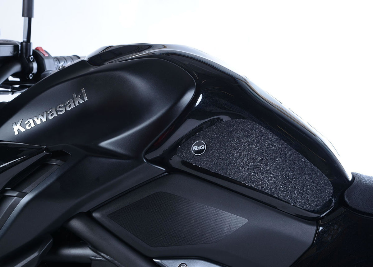 R&G Kawasaki Z 900 / Z H2 '20- Traction Grips : Clear 2-Grip Kit