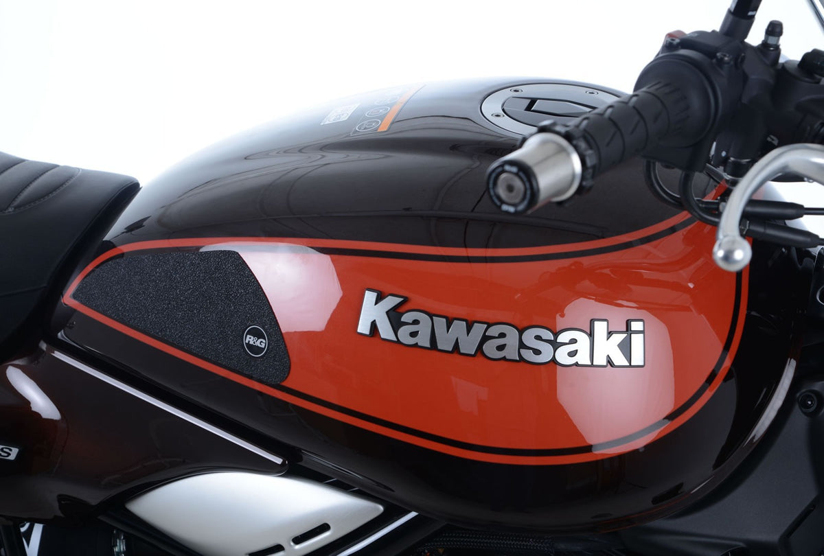 R&G Kawasaki Z900RS Traction Grips : Clear 2-Grip Kit