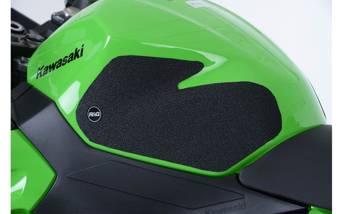 R&G Kawasaki Ninja 400 / Ninja 250 '18- / Z400 '19- / Z250 '19- Traction Grips : Clear 2-Grip Kit