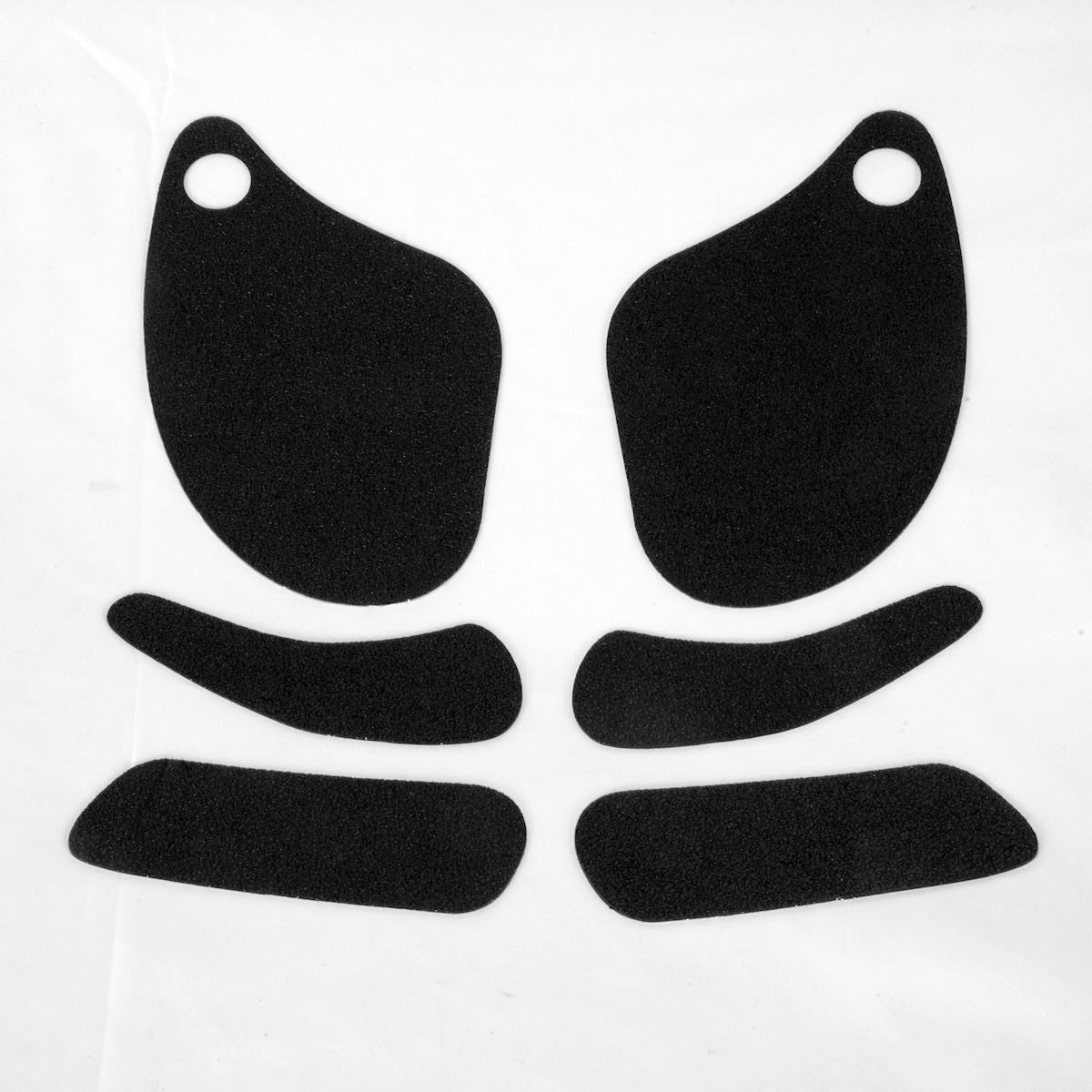 R&G Kawasaki ZX6R Traction Grips 2005-2006 : black 6-Grip Kit