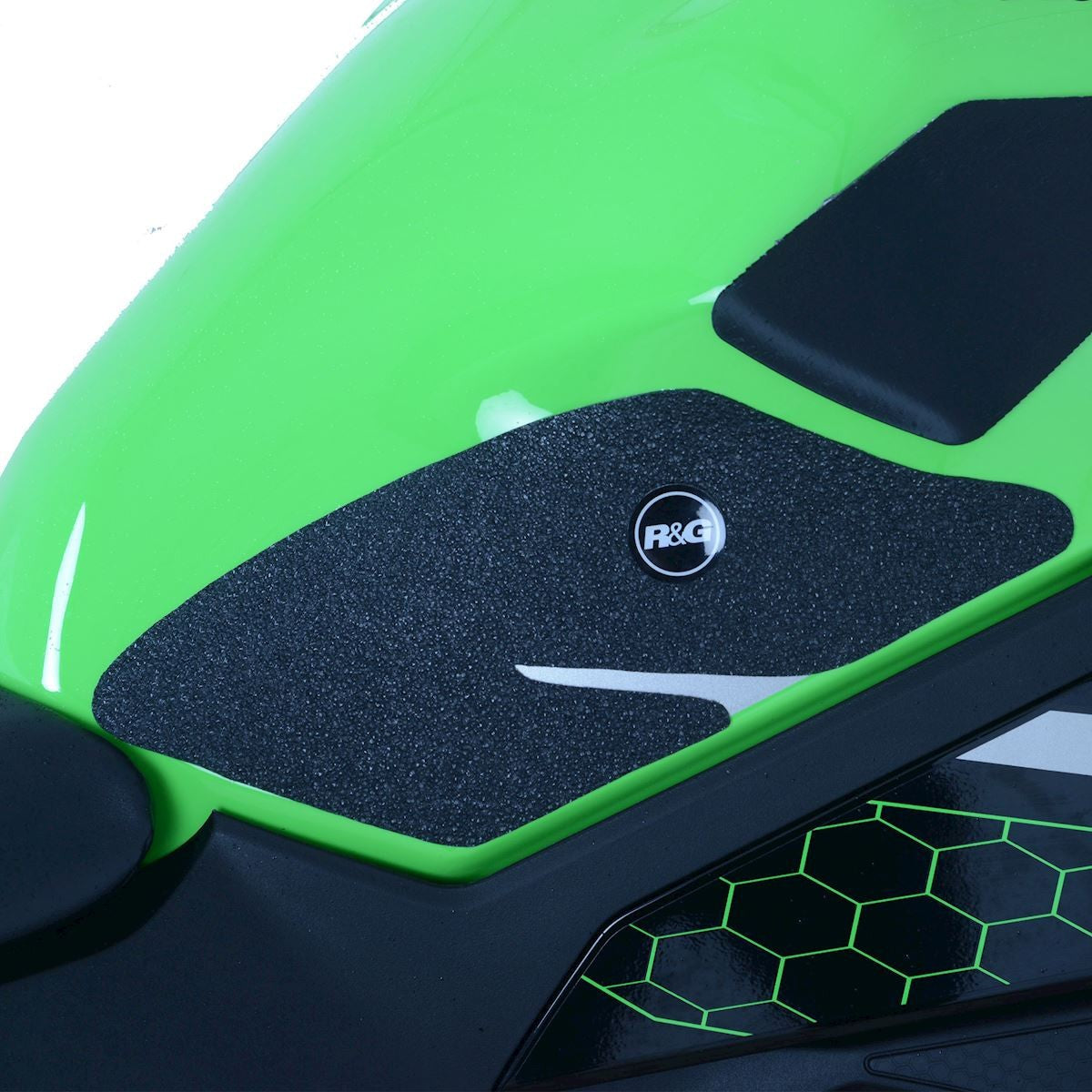 R&G Kawasaki ZX-25R '20- Traction Grips : Clear 2-Grip Kit