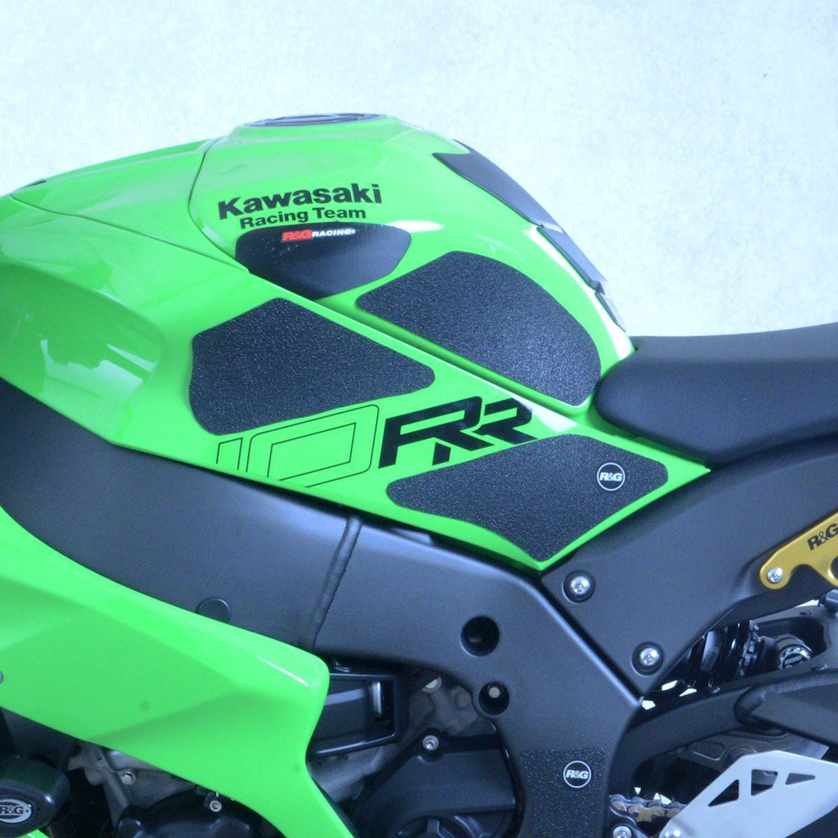 R&G Kawasaki ZX-10R/RR '21- Traction Grips : Clear 6-Grip Kit