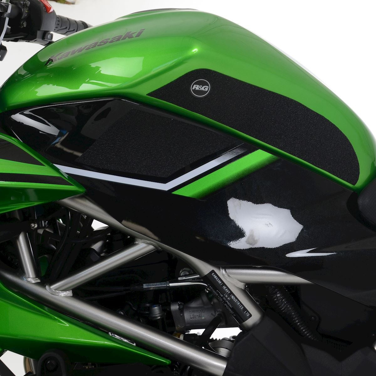 R&G Kawasaki Z125 '21- Traction Grips : black 4-Grip Kit